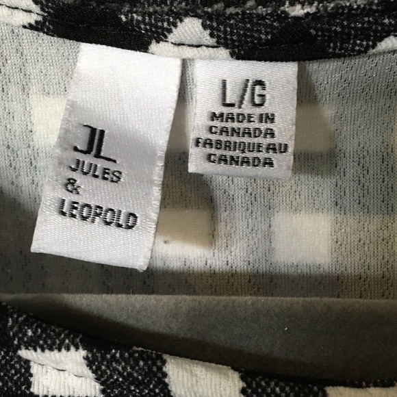 Jules and Leopold Gingham Skirted Sleeveless Top - Picture 4 of 5